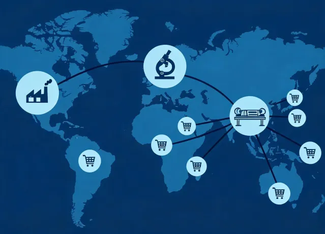 Global nonwoven supply and conversion support map